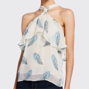 🆕 Ramy Brook | Aviana Silk Halter Top NWT